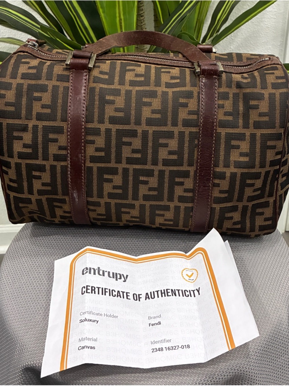 Fendi Boston bag